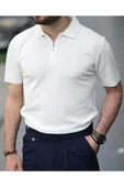 Fermuarlı Triko Tshirt thumbnail 3