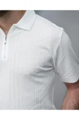 Fermuarlı Triko Tshirt thumbnail 4