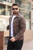 Şık ve Basic Slim Fit Kaşe Ceket thumbnail 5