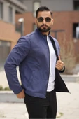 Basic Baharlık Süet Ceket - Sade ve Şık Stil thumbnail 1