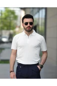 Fermuarlı Triko Tshirt thumbnail 1