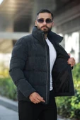 Şişme Kadife Basic Mont thumbnail 4