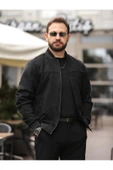 Yeni Sezon Kolej Bomber Süet Ceket thumbnail 1