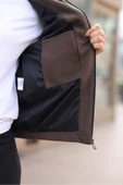 Şık ve Basic Slim Fit Kaşe Ceket thumbnail 7
