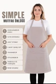 Simple ayar askılı mutfak önlüğü thumbnail 1