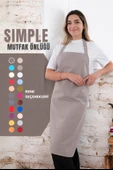 Simple ayar askılı mutfak önlüğü thumbnail 3