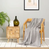 Karaca Home Bety Antrasit Throw 130 Cm X 170 Cm thumbnail 1