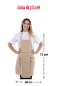 Star İki Eldivenli Set Ayar Askılı 4lü Mutfak Önlüğü Seti (2 ELDİVEN) thumbnail 4
