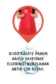 Star 2li Set ayar askılı mutfak önlüğü thumbnail 5