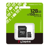 Kingston 128GB Micro SD Gen3 150MB/s SDCS3/128GB thumbnail 1