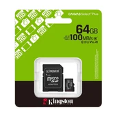 Kingston 64GB Micro SD Gen3 100MB/s SDCS3/64GB thumbnail 1
