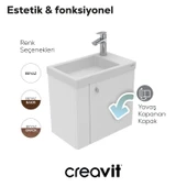 Forest Lavabo Dolabı 50 cm Beyaz thumbnail 5