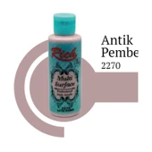 Rich Multi Surface 2270 Antik Pembe Akrilik Boya 120 cc thumbnail 2