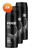 Axe Black Erkek Deodorant 150 Ml 3'lü Set thumbnail 2