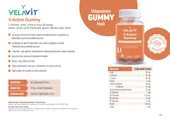 Velavit V-Active Gummy 60 Gummies thumbnail 2