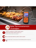 Cosmostech Thermo TP-06B Dijital Et Termometresi thumbnail 2