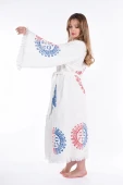 Arinna Wooden Printed Bathrobe thumbnail 3