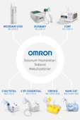 OMRON Microaır U100 Elde Taşınabilir Nebülizatör thumbnail 5