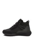 Siyah Bağcıklı Unisex Sneaker Bot thumbnail 2