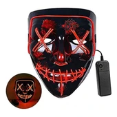 LED Işıklı Turuncu Maske thumbnail 2