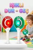 Işıklı Pilli Trafik Oyun Seti (Dur - Geç) thumbnail 1