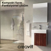 Font Lavabo Dolabı 50 cm Beyaz-Bakır thumbnail 2