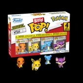 Funko Bitty Pop! Pokémon 4'lü Paket (Figür Boyu 2,25 cm) thumbnail 1