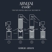 Giorgio Armani Code EDP 75 ml Refillable Erkek Parfümü thumbnail 7