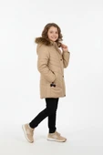 Kız Çocuk Kapüşonlu Mont BGL-ST04886 thumbnail 7