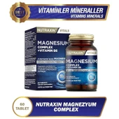 Nutraxin Magnezyum Complex+ Vitamin B6 60 Tablet thumbnail 3