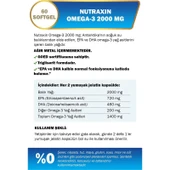 Nutraxin Omega-3 2000 mg 60 Kapsül thumbnail 2