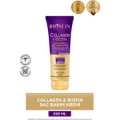 Bioxcin Sülfatsız Saç Bakım Kremi 250 ml Kolajen Biotin İçerikli İnce Telli Saçlara Hacim Dolgunluk thumbnail 2
