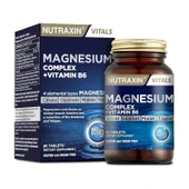 Nutraxin Magnezyum Complex+ Vitamin B6 60 Tablet thumbnail 1
