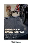 MatMaster Renault Captur 2020 Model Premium Eva Bagaj Paspası thumbnail 2