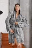 Tonna Black Bathrobe thumbnail 1
