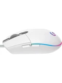 Logitech G203 Lightsync 910-005797 Beyaz Kablolu Oyuncu Mouse thumbnail 3