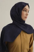 Lyocell Naia Kare Monogram Şal 6 thumbnail 5