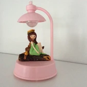 Kız Figürlü Biblo Pembe thumbnail 3