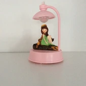 Kız Figürlü Biblo Pembe thumbnail 2