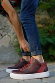 CH004 - CBT Hıde Erkek Ayakkabı BORDO thumbnail 2
