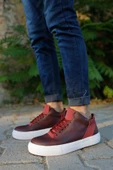 CH004 - CBT Hıde Erkek Ayakkabı BORDO thumbnail 1
