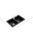Teka Stone 90 B-TG 2B Siyah Granit Eviye thumbnail 2