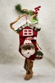 Lüx Noel Çorap Yılbaşı Süsü 25*15cm thumbnail 6