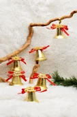 Yılbaşı 6lı Merry Christmas Çan Süs 5cm thumbnail 1