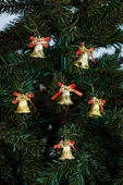 Yılbaşı 6lı Merry Christmas Çan Süs 5cm thumbnail 3
