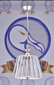 Tekli Kristal avize konik Gold - Krom thumbnail 2