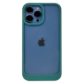 Nettech Apple iPhone 13 Pro Uyumlu Solid Frame Arka Koruma Kılıf NT-95828 thumbnail 5
