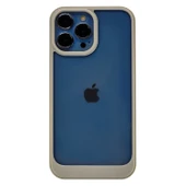Nettech Apple iPhone 13 Pro Uyumlu Solid Frame Arka Koruma Kılıf NT-95828 thumbnail 7