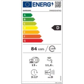 DW60DG540FWQ Beyaz 4 Programlı Bulaşık Makinesi thumbnail 2