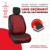 Bordo Damarlı Jakar Dokuma thumbnail 4